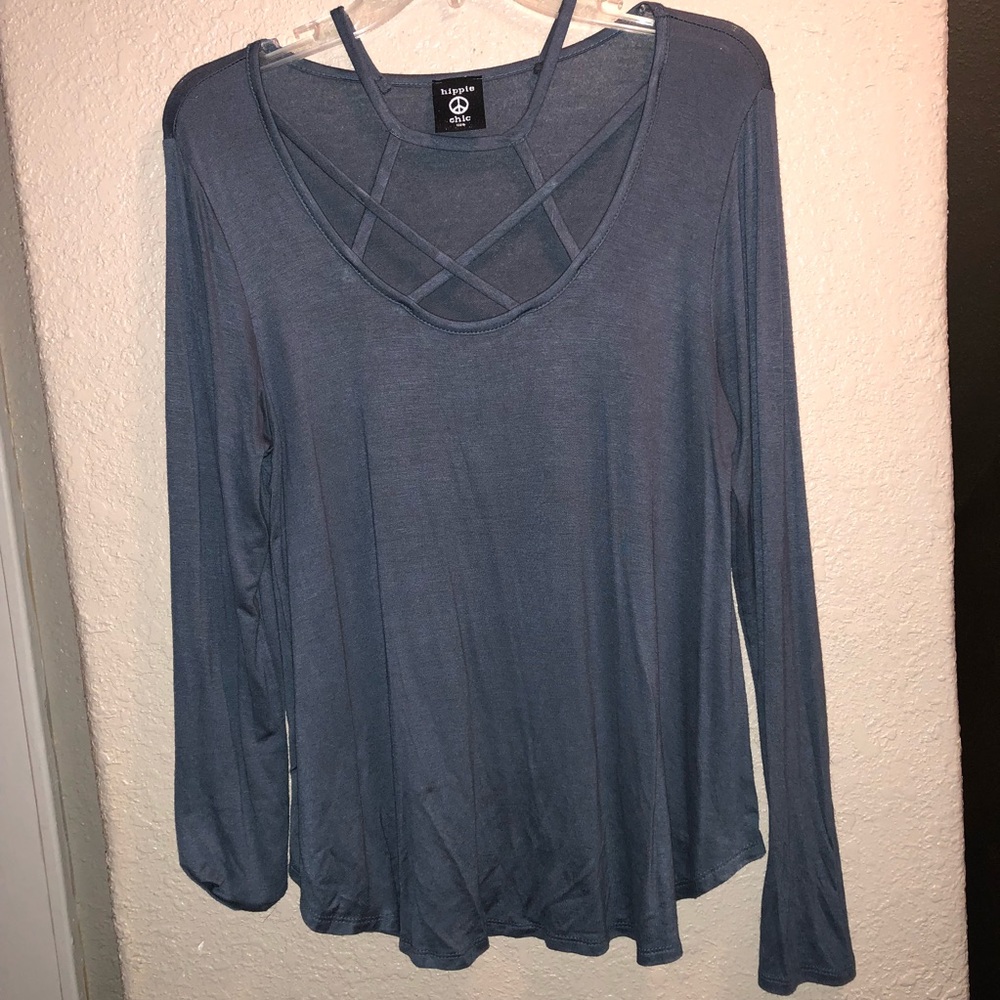 Hippie Chic Cross Cross Top